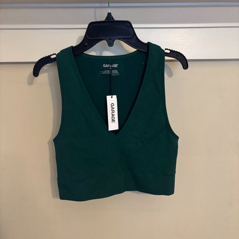 Garage Crop Tank Tops